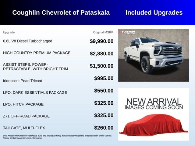 2025 Chevrolet Silverado 2500HD High Country