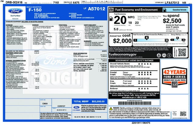 2020 Ford F-150 XLT