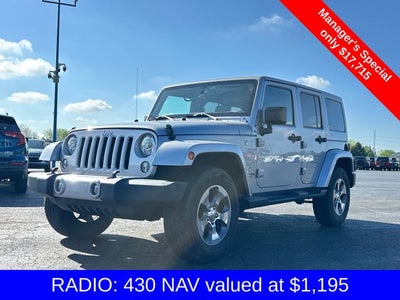 2018 Jeep Wrangler JK Unlimited Sahara