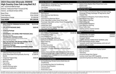 2024 Chevrolet Silverado 3500HD High Country