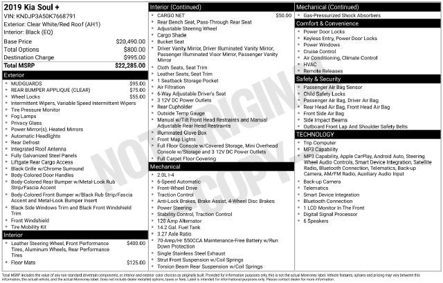 2019 Kia Soul Plus