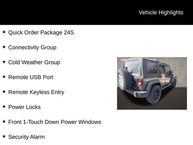 2017 Jeep Wrangler Unlimited Sport