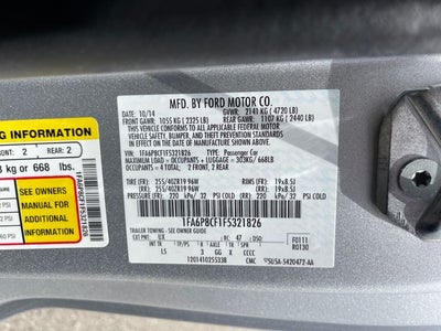 2015 Ford Mustang GT Premium