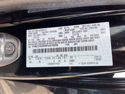 2023 Ford Escape Active