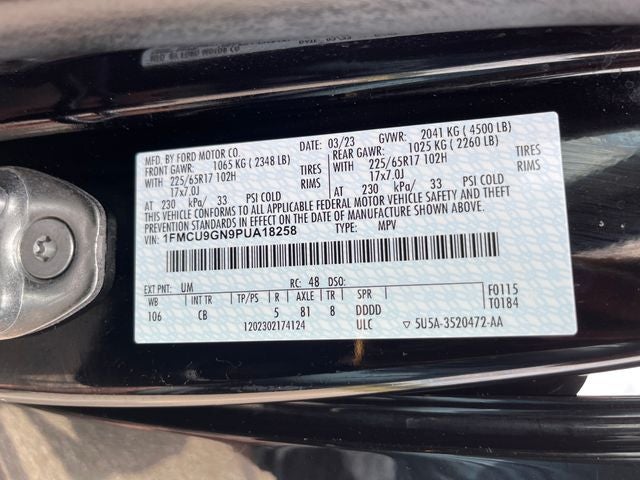 2023 Ford Escape Active