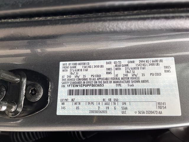 2023 Ford F-150 XLT