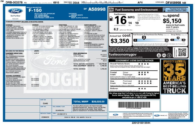 2013 Ford F-150 XL