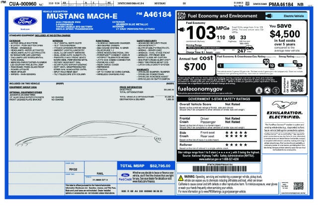 2023 Ford Mustang Mach-E Premium