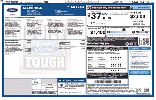 2025 Ford Maverick XLT