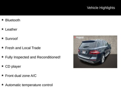 2015 Mercedes-Benz M-Class ML 350 4MATIC®
