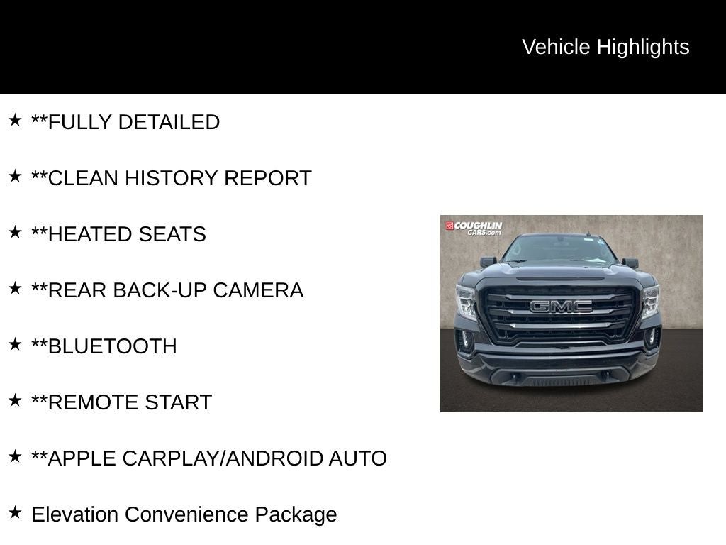 2021 GMC Sierra 1500 Elevation X31