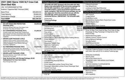 2021 GMC Sierra 1500 SLT