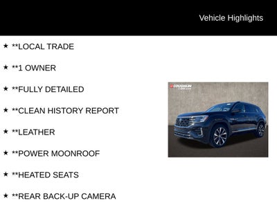 2025 Volkswagen Atlas 2.0T SEL Premium R-Line