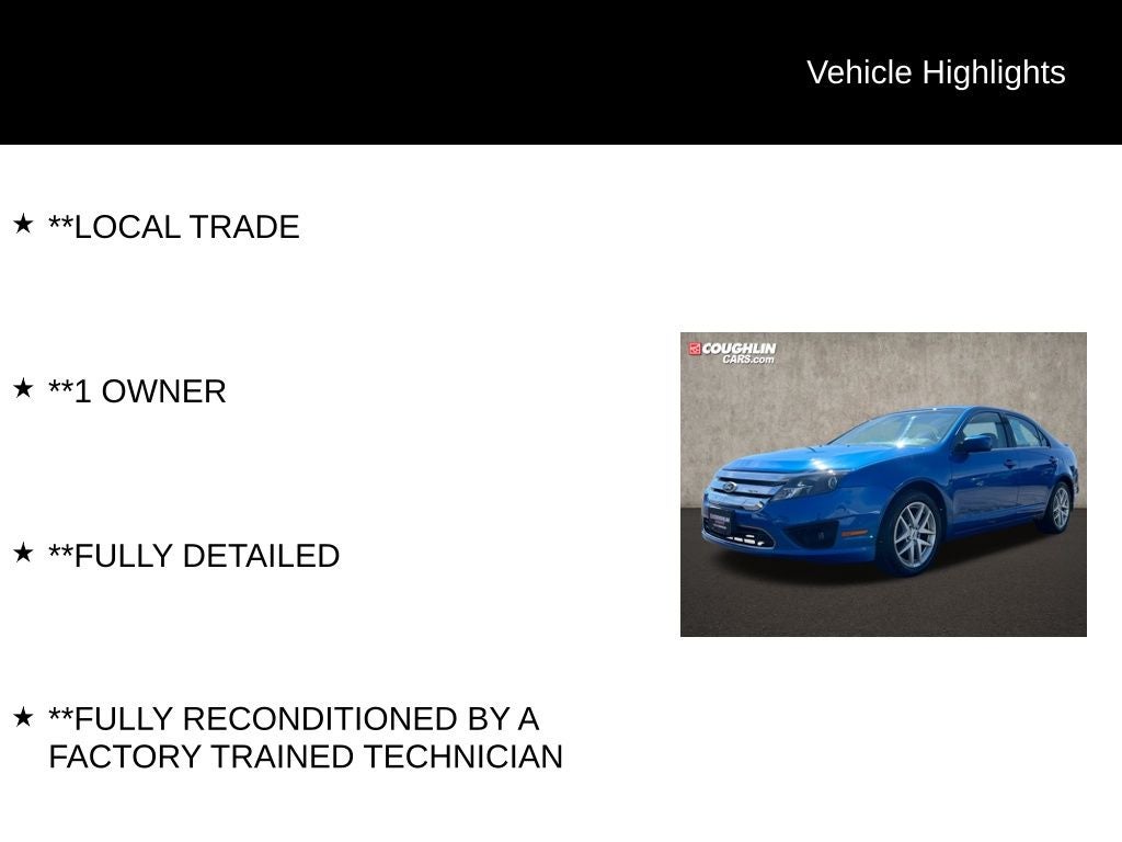 2011 Ford Fusion SE