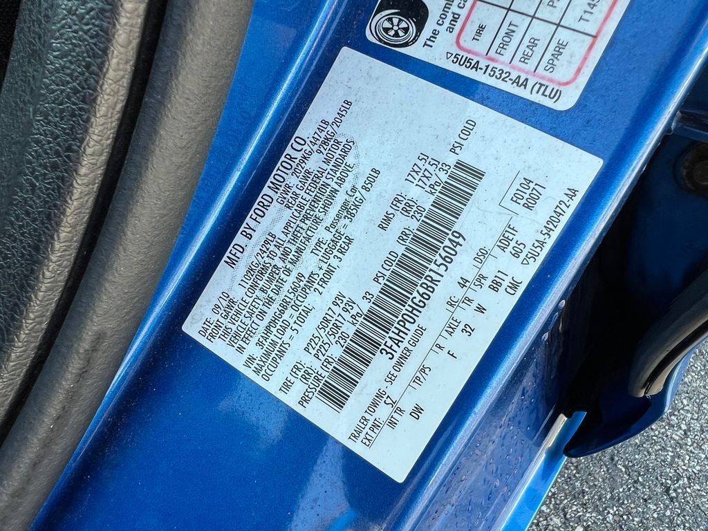 2011 Ford Fusion SE