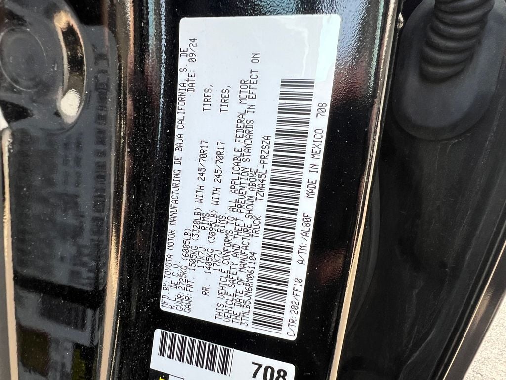 2024 Toyota Tacoma SR5