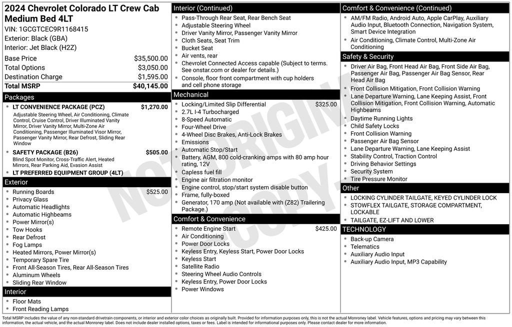 2024 Chevrolet Colorado LT