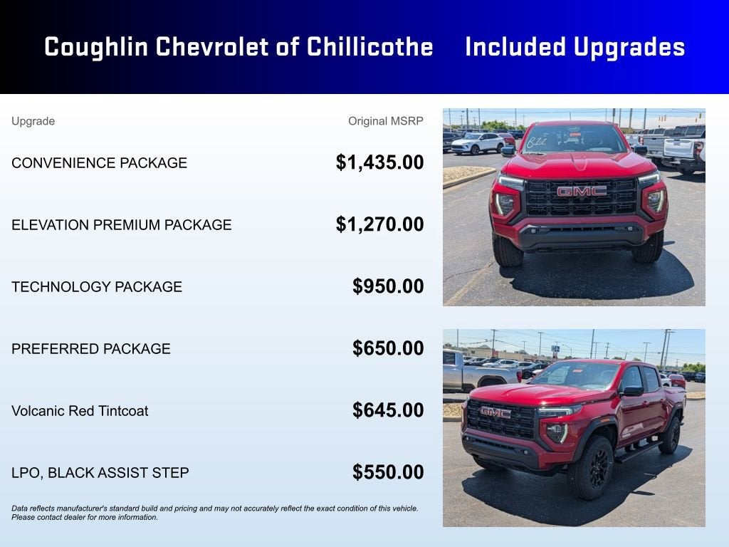 2026 GMC Canyon Elevation