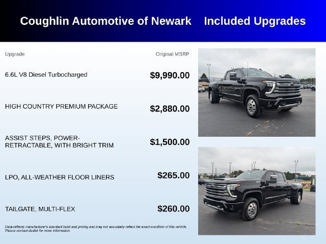 2025 Chevrolet Silverado 3500 HD High Country DRW