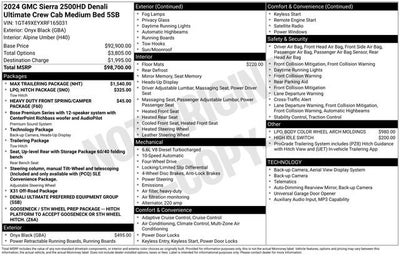 2024 GMC Sierra 2500 HD Denali Ultimate