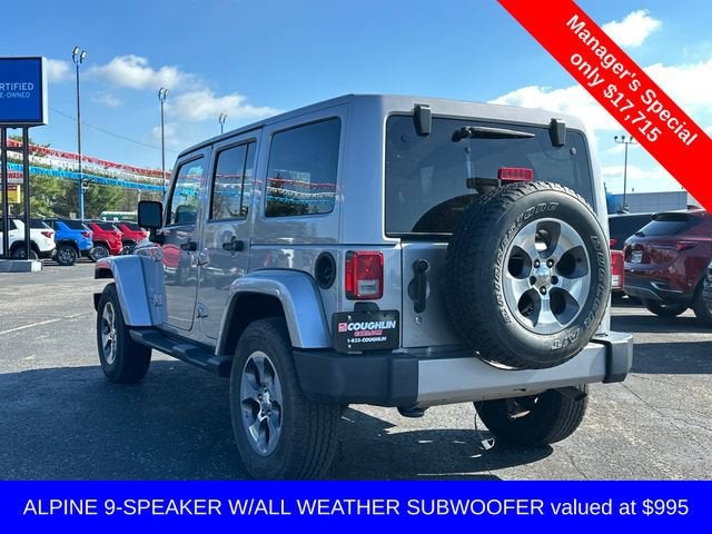 2018 Jeep Wrangler JK Unlimited Sahara