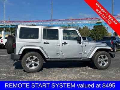 2018 Jeep Wrangler JK Unlimited Sahara