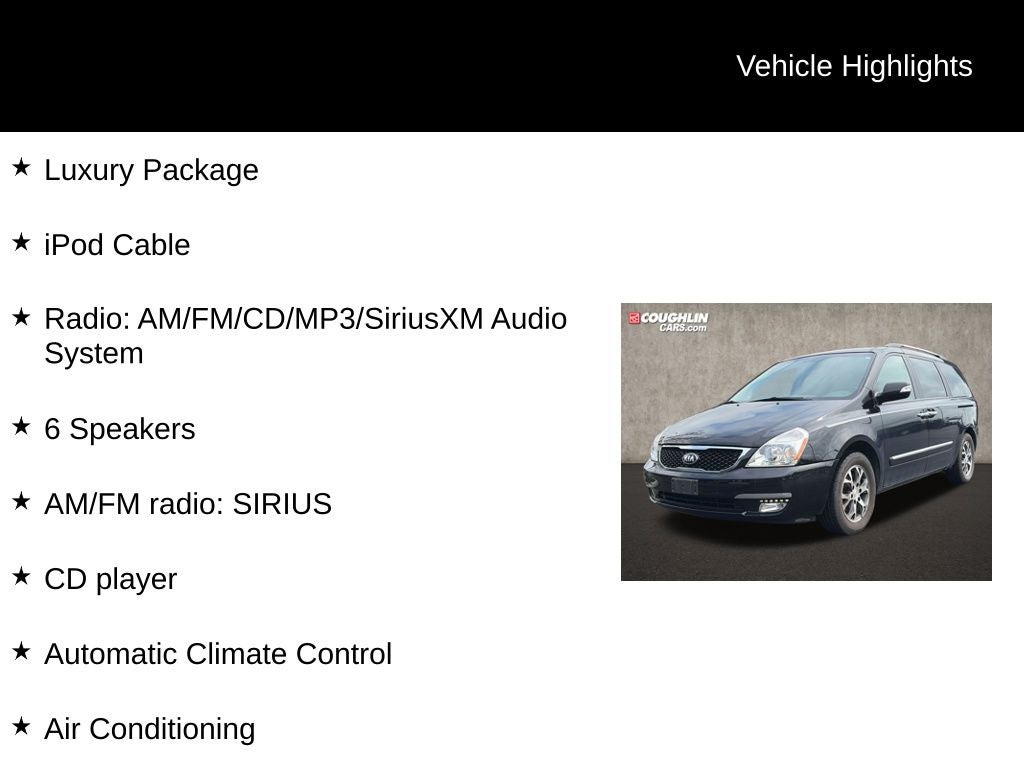 2014 Kia Sedona EX