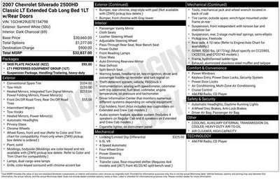 2007 Chevrolet Silverado 2500 HD LT1