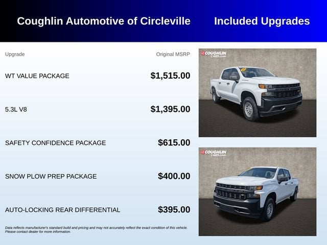 2022 Chevrolet Silverado 1500 LTD Work Truck