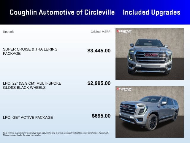 2026 GMC Yukon XL Elevation