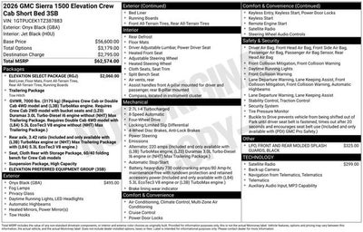 2026 GMC Sierra 1500 Elevation