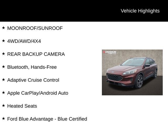 2021 Ford Escape Hybrid SE