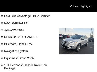2018 Ford Escape SE