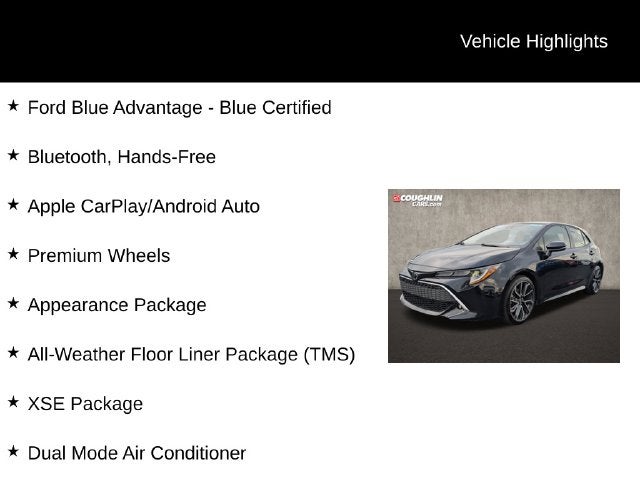 2022 Toyota Corolla Hatchback XSE