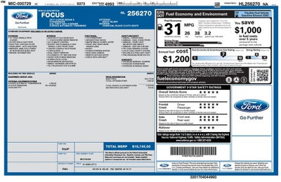 2017 Ford Focus S
