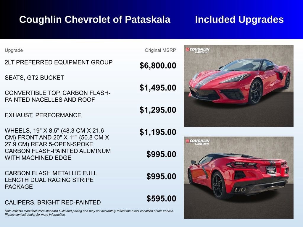 2020 Chevrolet Corvette Stingray 2LT