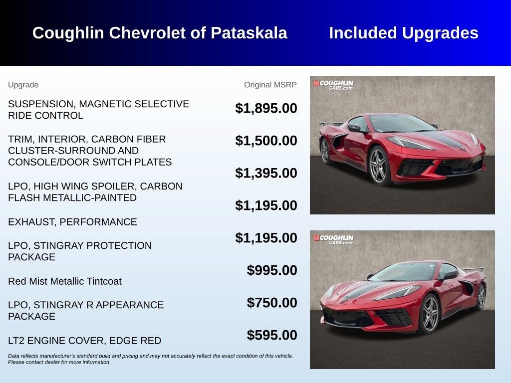 2026 Chevrolet Corvette Stingray 3LT