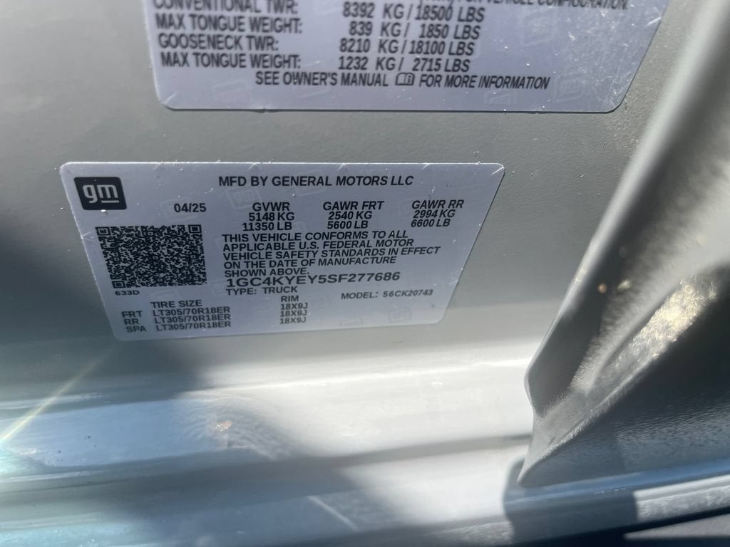 2025 Chevrolet Silverado 2500 HD ZR2