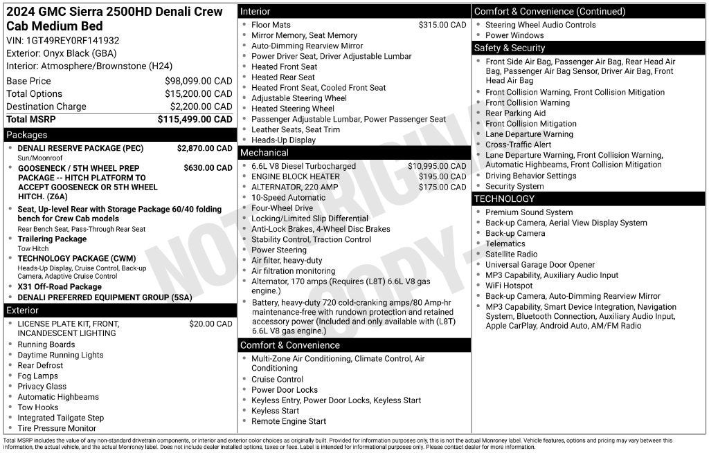 2024 GMC Sierra 2500 HD Denali