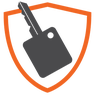 Buick Guaranteed Asset Protection (GAP) Coverage Logo with Car Key Icon - Coughlin Buick GMC Newark in Newark OH