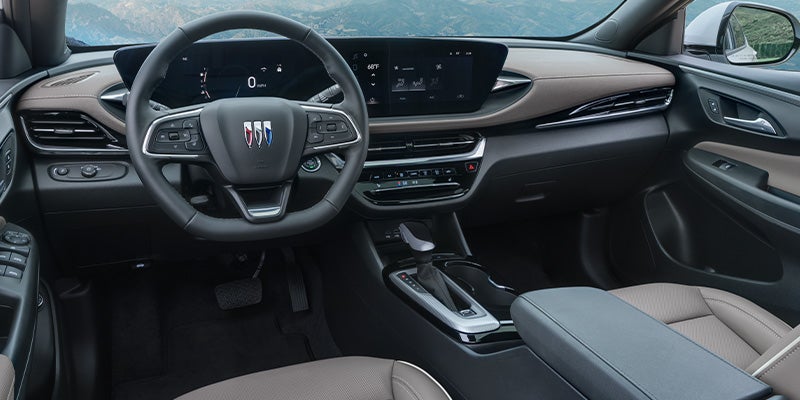 Interior of a silver 2025 Buick Envista in Newark, OH